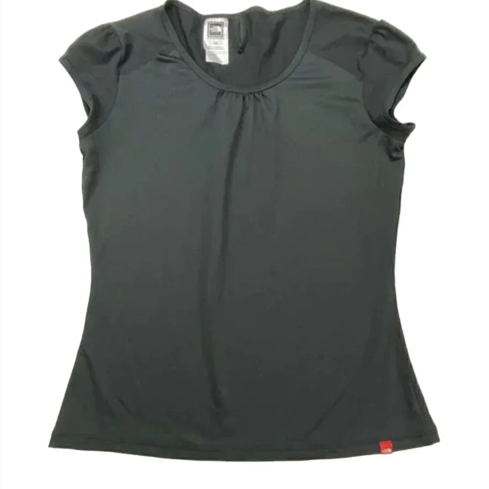 The North Face black short-sleeve shirt, M - Picture 1 of 9